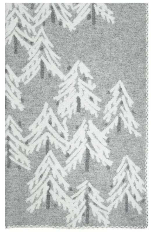 Vlnená deka Kuusi 130x200, svetlo sivá - odporúčanie od Chytrej dárek (188 €)