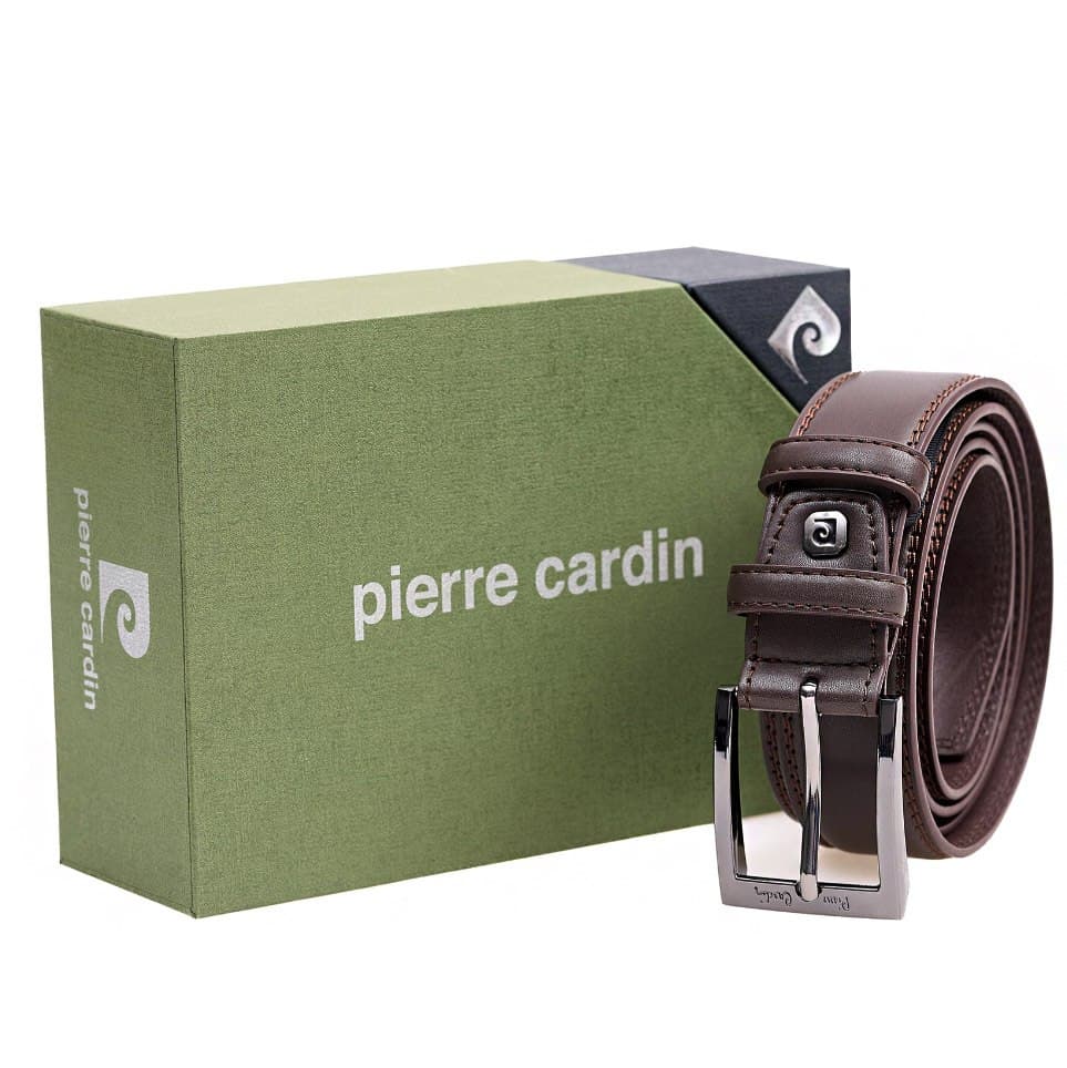 Kožený opasek Pierre Cardin